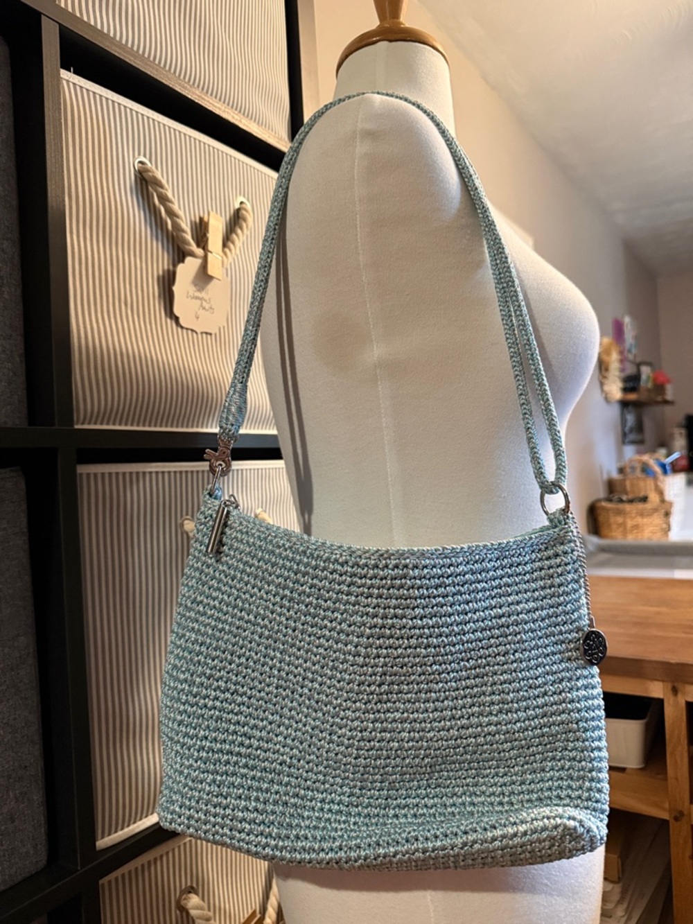 The Sak Women's Lumi Crochet Crossbody Bag